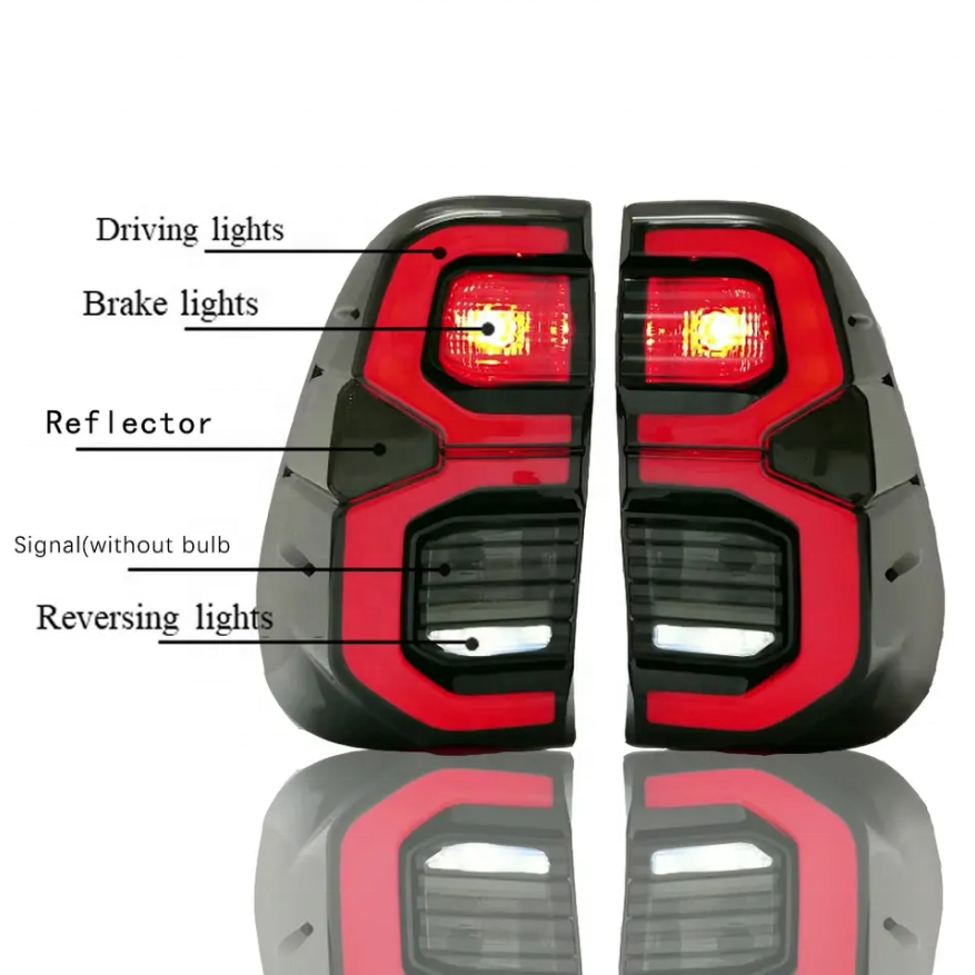 LED TAILLIGHT COMPLETE SET FOR TOYOTA HILUX 2015-2021 ROCCO 2018